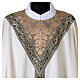 Chasuble 100% wool with galloon and brocade by Slabbinck s4