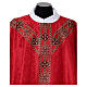 Chasuble damassée Slabbinck avec galon tissé s2
