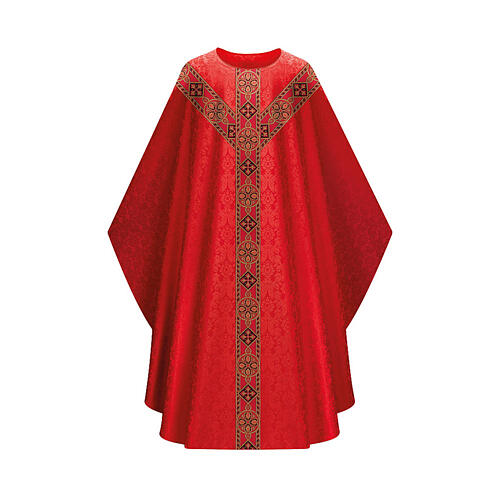 Casula damascata Slabbinck con gallone tramato 3