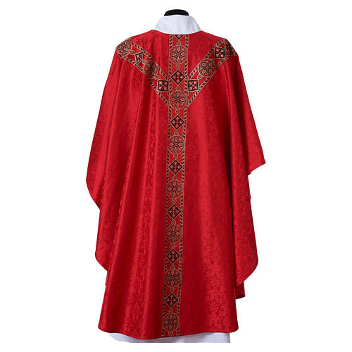 Casula damascata Slabbinck con gallone tramato 10