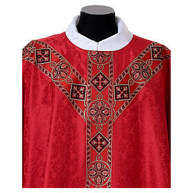 Damask Chasuble by Slabbinck with Woven Galloon
