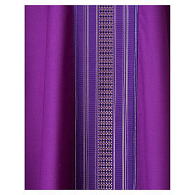 Casula sfumature oro 100% lana Slabbinck con collo