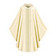 Casula sfumature oro 100% lana Slabbinck con collo s4