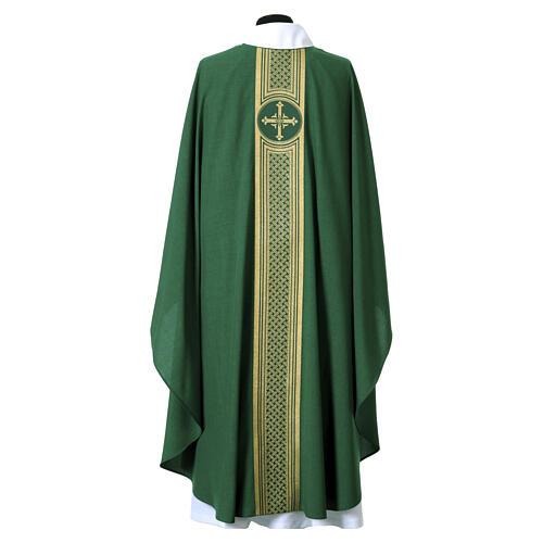 Slabbinck chasuble with gold band and cross 8