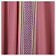 Casula Slabbinck rosa croce e gallone dorato s5