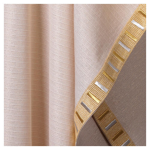 Kasel Benedikt XVI, Goldstickerei, Slabbinck 5