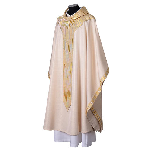 Chasuble Benoît XVI brodée or Slabbinck 6