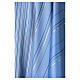 Chasuble Mariale bleue détails tressés fil doré Slabbinck s4