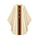 Casula misto lana Slabbinck croci ricamate a macchina s4