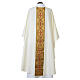 Damask and machine-embroidered chasuble by Slabbinck s8