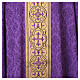 Damask and machine-embroidered chasuble by Slabbinck s7