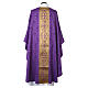 Chasuble damassée et brodée à la machine Slabbinck s12