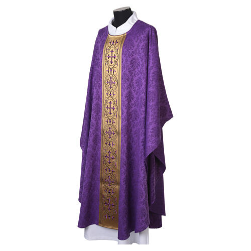 Damask Chasuble with Machine Embroidery by Slabbinck 10