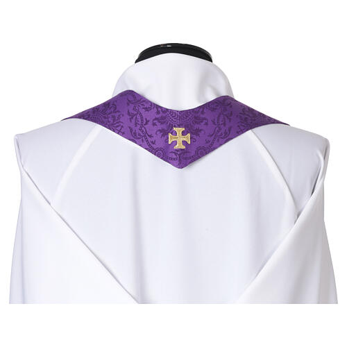 Damask Chasuble with Machine Embroidery by Slabbinck 16