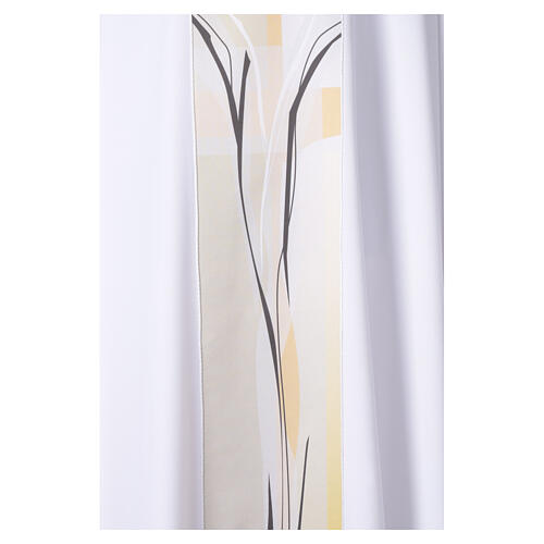 Chasuble Slabbinck avec motif naturel sur le galon 7