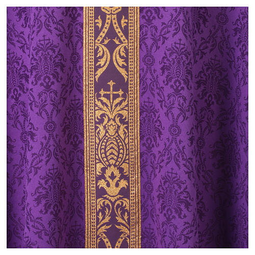 Chasuble gothique Slabbinck avec petit galon tressé 10