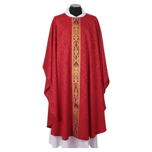 Gothic Chasuble with Small Braided Galloon by Slabbinck 4