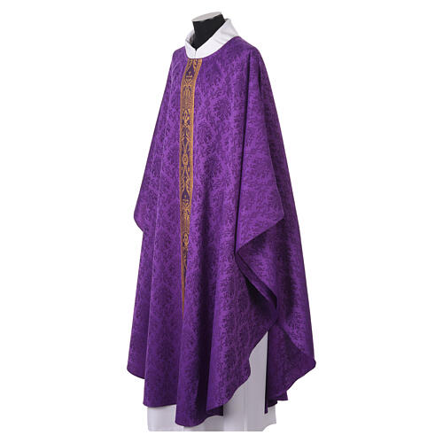 Gothic Chasuble with Small Braided Galloon by Slabbinck 13