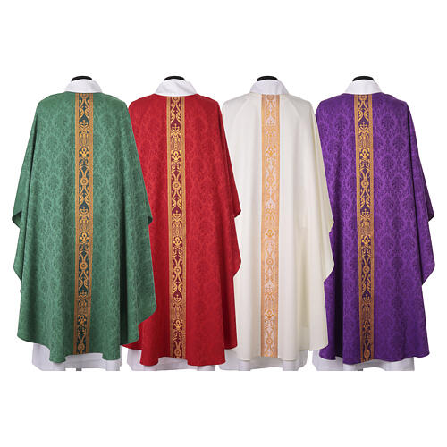 Gothic Chasuble with Small Braided Galloon by Slabbinck 18