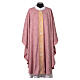 Pink Gothic chasuble with small braided galloon by Slabbinck s1