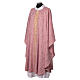 Pink Gothic chasuble with small braided galloon by Slabbinck s3