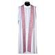 Pink Gothic chasuble with small braided galloon by Slabbinck s7
