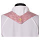 Chasuble gothique rose avec petit galon tressé Slabbinck s7