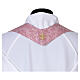 Chasuble gothique rose avec petit galon tressé Slabbinck s8