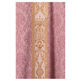 Pink Gothic Chasuble with Small Braided Galloon by Slabbinck