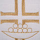 Altar linen set 4 pcs. loaves and fishes s3