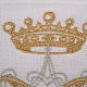Mass linen set 4 pcs. Marian symbol gold silver s3