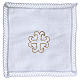 Altar linens with recercely cross, 100% linen s1