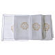 Altar linens with recercely cross, 100% linen s2