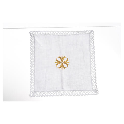 Jogo altar para liturgia cruz ouro 1