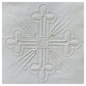 Altar linens, Purificator in linen and polyester