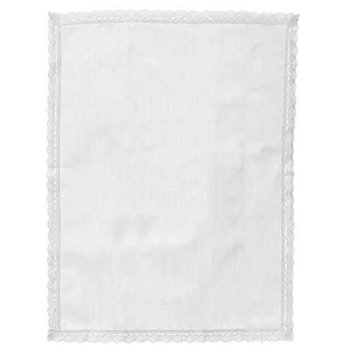 Altar linens, Manuterge in linen and cotton, 2 pieces 4