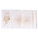 Altar linens set, with cross, chalice and grapes s2
