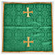 Chalice veil with golden cross motif s2