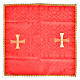 Chalice veil with golden cross motif s3