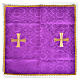 Chalice veil with golden cross motif s5