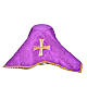 Chalice veil with golden cross motif s10