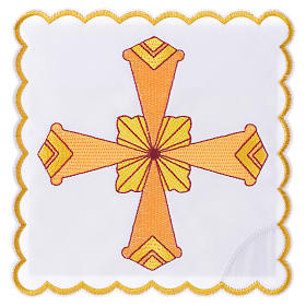 Servicio de altar cruz amarilla