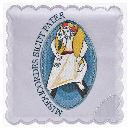 STOCK Jubilee of Mercy altar linens set, cotton 1