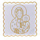 Servicio de altar algodón Virgen con Niño Jesús s1