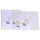 Altar linen bunch of grapes leaves host and JHS, cotton s3