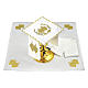 Altar linens flowers and Sacred Heart of Jesus, cotton s2