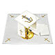 Altar linen fish anchor and cross, cotton s2