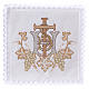 Altar linen grapes cross and golden embroidery s1