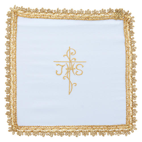 Chalice veil in Vatican fabric, polyester with removable card 5