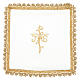 Chalice veil in Vatican fabric, polyester with removable card s4